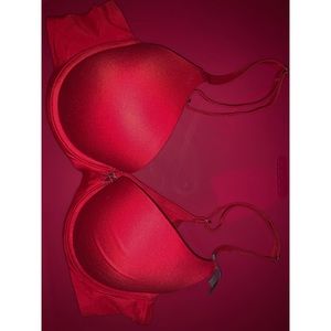 Red Sunnie Push-up Bra
